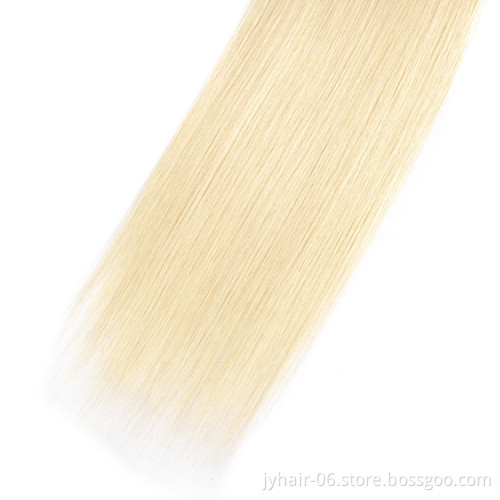 613 Blonde hair bundles Wholesale virgin Russian Blonde human Hair extension